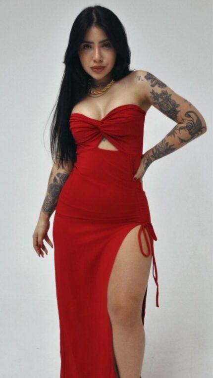 vestido tomara que caia